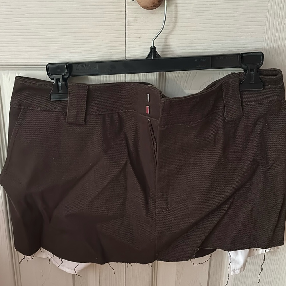 Forever 21 twill mini skirt